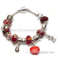 Handmade Cz Bracelet With Crystal Bead 